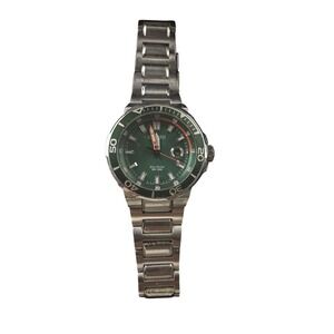 Citizen Eco-Drive WR 200 Mens Diver Watch Green Dial Stainless Steel BN0158-85X